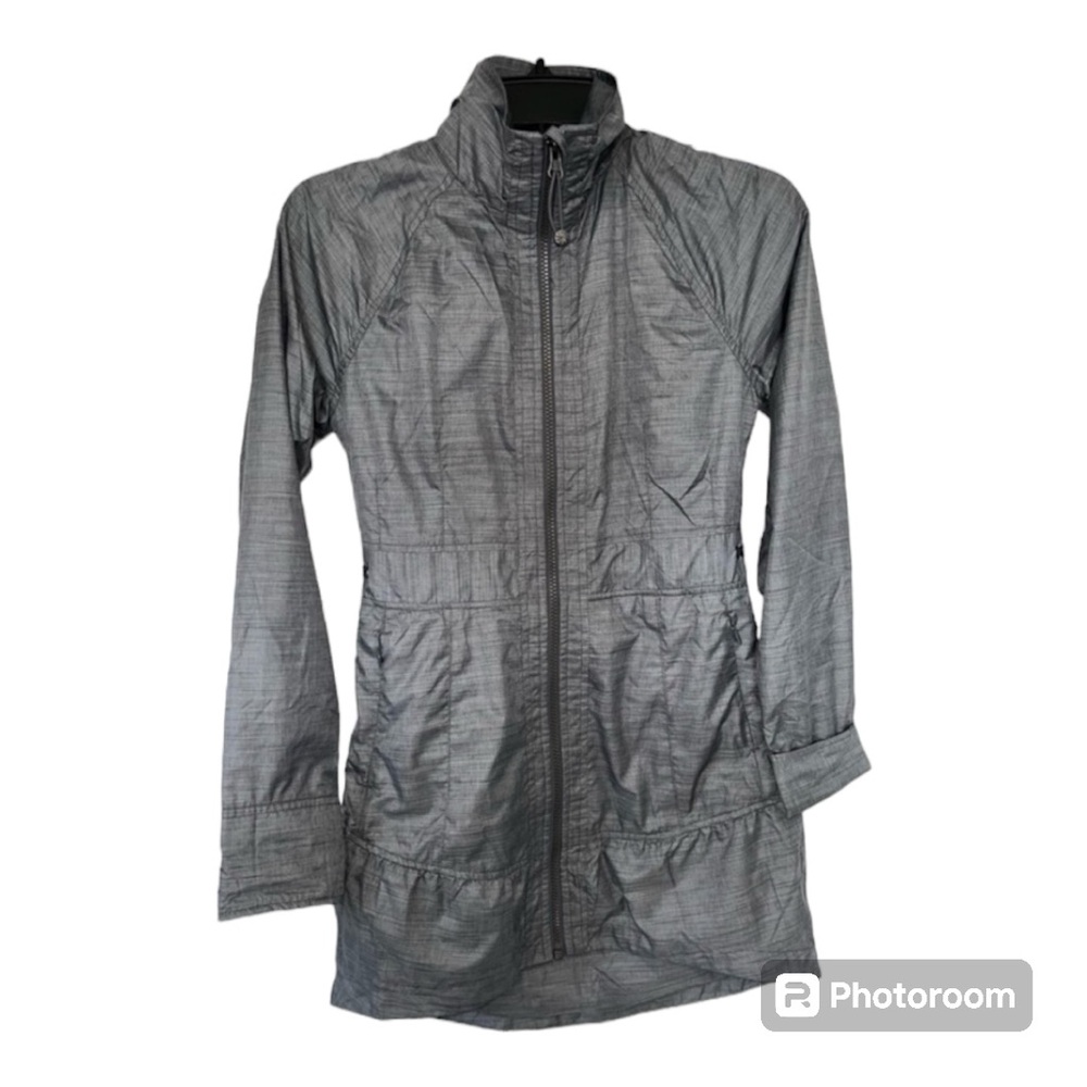 Athleta City Chic Water Resistant Windbreaker Rain Jacket‎ Medium. Lightweight. - Picture 9 of 9